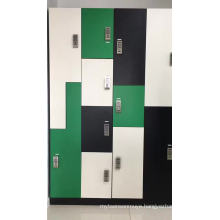 Modern New Durable Hot Sale Hospital School Gym Office smart locker HPL Compact